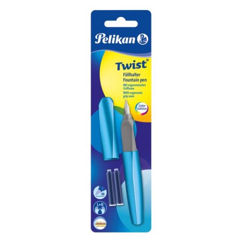 Pelikan, PELIKAN F&uuml;llhalter Twist M 811262 Frosted Blue