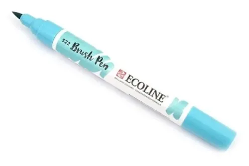 Talens, TALENS Ecoline Brush Pen 11505220 t&uuml;rkisblau