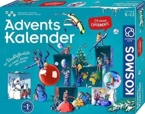 Kosmos, Kosmos - Experimente Adventskalender, deutsch, Multicolor