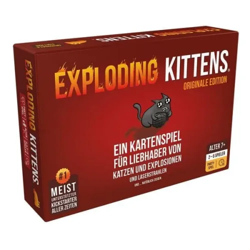 Asmodée, Asmodée - Exploding Kittens, Deutsch, Multicolor