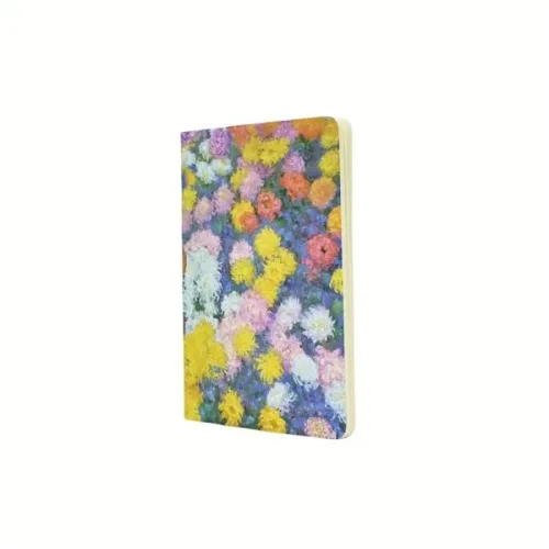 Paperblanks, PAPERBLANKS Notizheft A5 CBD6271 Chrysanthemen liniert 80 S.