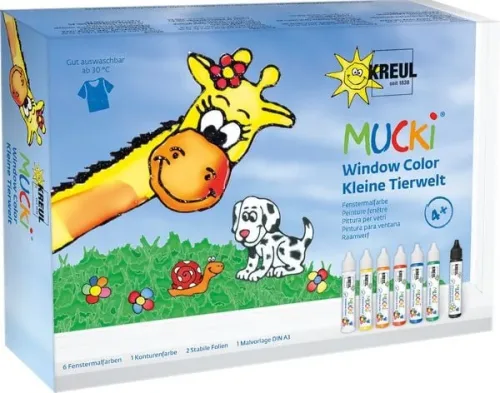 KREUL, KREUL Fenstermalfarben 29ml 24451 7 Farben
