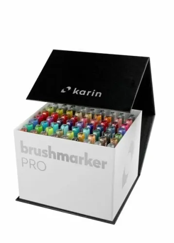 Karin, KARIN Brush Marker PRO 27C7 Mega Box 60 Farben