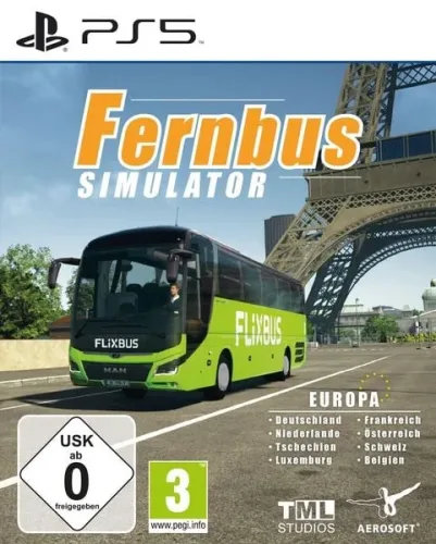 aerosoft, Fernbus Simulator - PlayStation 5 Deutsch