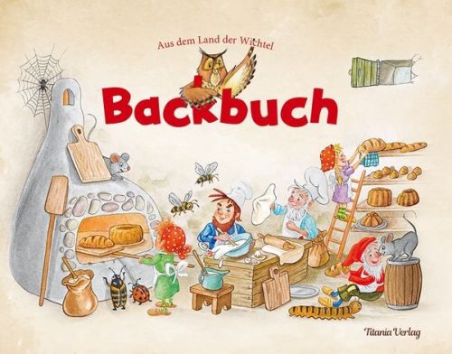 TITANIA, Titania, Unsere Neuheiten, Titania Wichtel Backbuch, Produkte & Wohnen