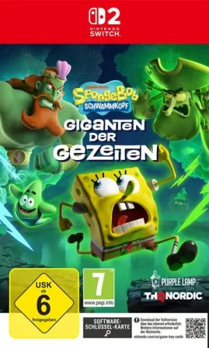 Thq, SpongeBob Schwammkopf: Giganten der Gezeiten - Nintendo Switch 2 [Deutsch]