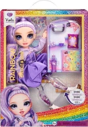 MGA Entertainment, Rainbow High Rainbow High Sparkle & Shine Fashion Doll - Viola, Puppe