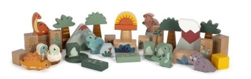small foot, Holzbausteine Dino