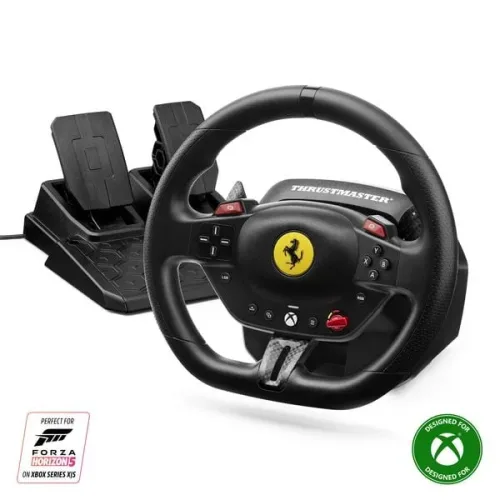 THRUSTMASTER, THRUSTMASTER T98 Ferrari 296 GTS (Xbox/PC) Lenkrad mit Pedalset