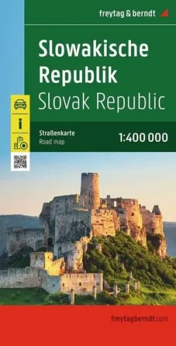 KOMPASS freytag und berndt, Slowakische Republik 1 : 400 000. Autokarte