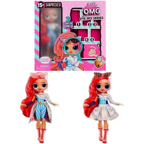 L.O.L. Surprise!, L.O.L. SURPRISE! Anziehpuppe »L.O.L. Surprise OMG Eye Spy - Spy«, mit magischem Farbwechsel