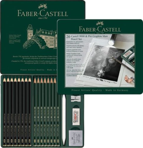 Faber-Castell, Faber-Castell Graphitstift Pitt 20er Metalletui