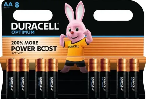 DURACELL, DURACELL Batterie Optimum 4-137684 AA, LR6, 1.5V 8 St&uuml;ck