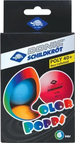 Donic-Schildkröt, Donic Schildkröt Tischtennisbälle-Set "Colour Popps"