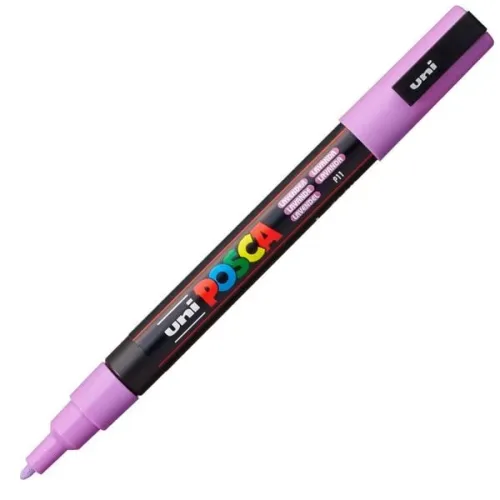 uni-ball, UNI-BALL Marker Posca 0.9-1.3mm PC3M_LAVENDER lavendel