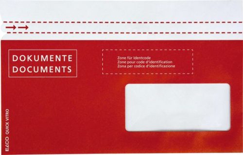 undefined, ELCO Dokumententasche C5/6 rot, F. rechts 20 Stück