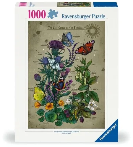 undefined, Ravensburger Puzzle Lifecircle Butterfly