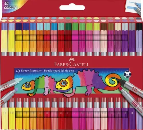 Faber-Castell, Faber-Castell - Filzstifte Set, 2.5X23.2X3CM, Multicolor