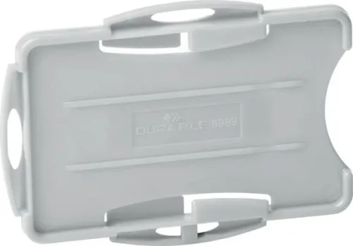 DURABLE, DURABLE Ausweishalter ECO für 2 Karten, grau, 20 Stk/VE