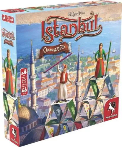 Pegasus, Pegasus Istanbul - Choose & Write, Brettspiel