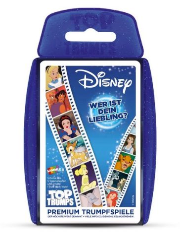 WINNING MOVES, Top Trumps Disney Classics 2016, Kartenspiel