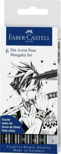 Faber-Castell, Faber-Castell - Tuschezeichner Set, Black