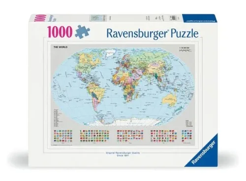 undefined, Ravensburger Puzzle Politische Weltkarte