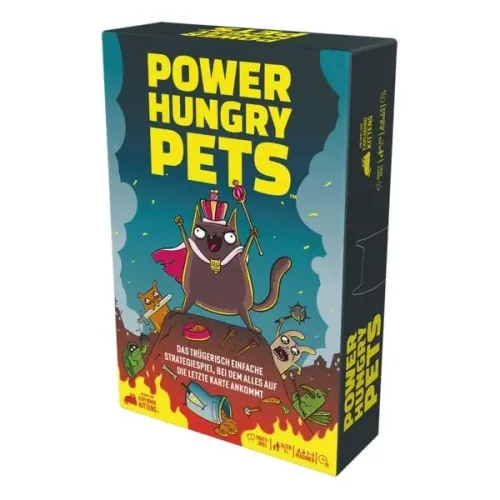 Asmodée, Asmodee Power Hungry Pets, Kartenspiel