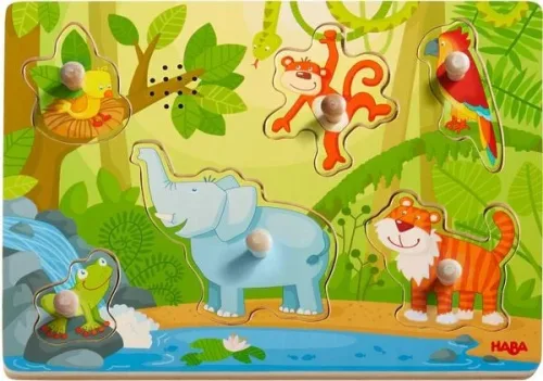 Haba, Sound-Greifpuzzle Im Dschungel