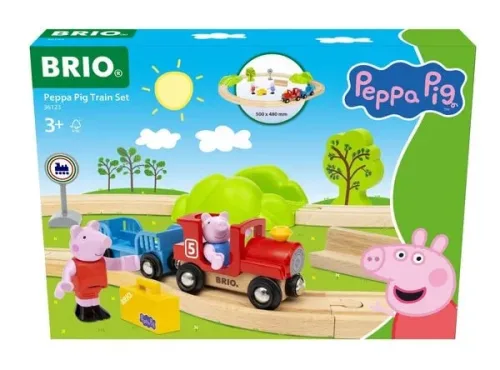 undefined, BRIO Holzspielzeug Peppa Pig Train Set
