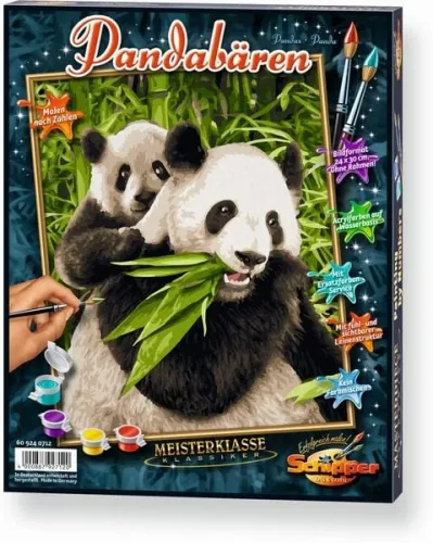 undefined, Schipper Malen nach Zahlen Pandabären