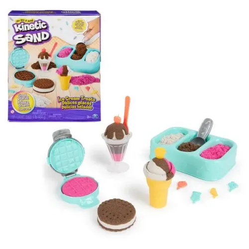 Kinetic Sand, Kinetic Sand - Kinetic Sand Eiscreme Set, Multicolor