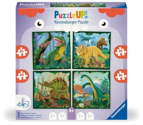 Kinderpuzzle 25, 36, 42, 56 Teile - Puzzle UP! Dinosaurier