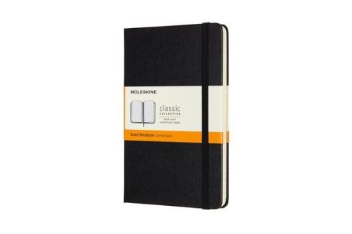 MOLESKINE, MOLESKINE Notizbuch Medium 18,2x11,8cm 852944 liniert, schwarz, 208 Seiten