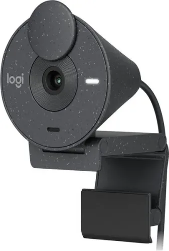 Logitech, Logitech BRIO 305 graphit Full HD-Webcam 1920 x 1080 Pixel Integrierte Abdeckblende, Mikrofon