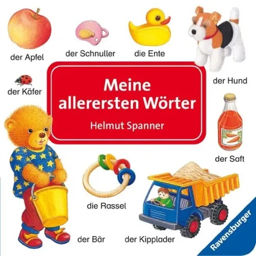 Pappbilderbuch Meine allerersten Wörter
