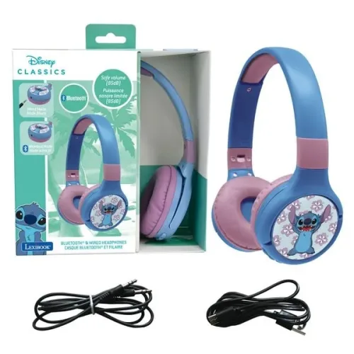 Lexibook, Lexibook Bluetooth-Kopfhörer "Stitch Blau"