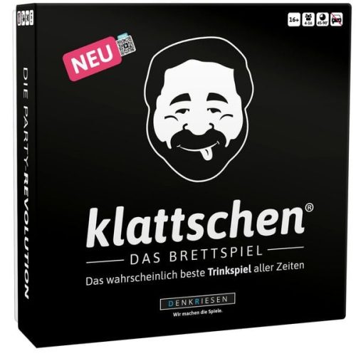 DENKRIESEN - klattschen® - Trinkspiel - DAS BRETTSPIEL - Das wahrscheinlich be