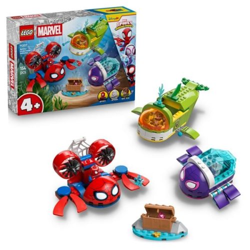 LEGO, LEGO Konstruktionsspielsteine "Spidey: Unterwasserfahrzeuge (11207), LEGO Spidey" Made in Europe