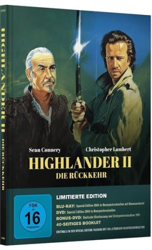 undefined, Highlander II - Mediabook Edition (DE)