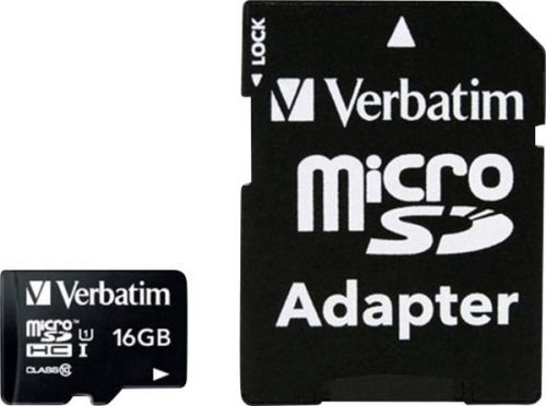 Verbatim, Verbatim Speicherkarte MicroSDHC/SDXC Premium, Speicherkapazität 16 GB