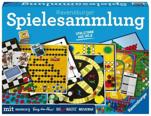 Ravensburger Spielesammlung - Gesellschaftsspiel & Brettspiel ab 4 Jahre