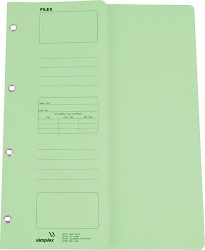 Simplex, SIMPLEX Filex-Mappen A4 30105 gr&uuml;n