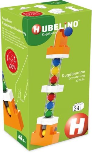 HUBELINO, HUBELINO Kugelbahn - Erweiterung (24-teilig) - Kugelpumpe (Mehrfarbig)