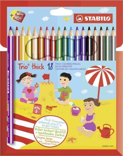 Stabilo, STABILO Farbstifte Trio dick 18 St?ck