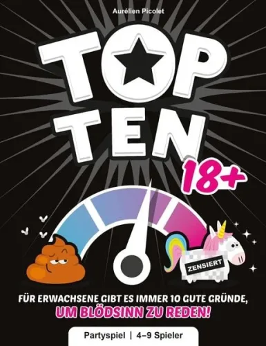 undefined, Asmodée Partyspiel Top Ten 18+