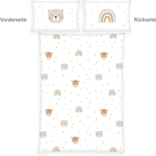 Baby Best, Flanell Wende-Bettwäsche 40x60 / 100x135 cm