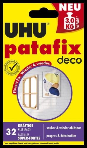 UHU, Uhu Patafix Kleber Homedeco 32 Stück