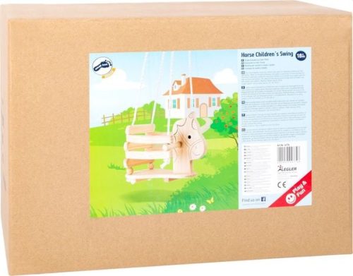 small foot®, small foot ® Kleinkinderschaukel, Pferd - natur