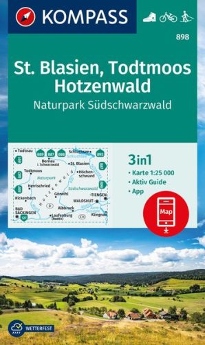 Kompass Verlag, Kompass Verlag WK 898 St. Blasien-Todtmoos-Hotzenwald